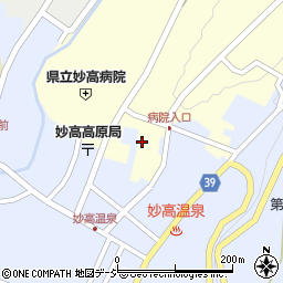 新潟県妙高市田口150周辺の地図