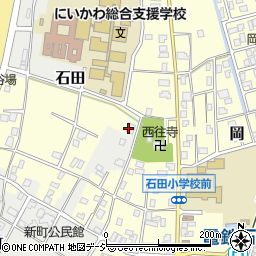日本経済新聞石田販売店周辺の地図