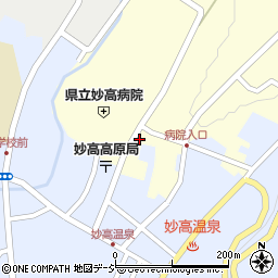 新潟県妙高市田口144周辺の地図