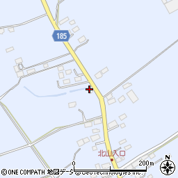 栃木県大田原市上石上1580周辺の地図