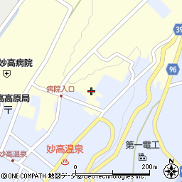 新潟県妙高市田口192周辺の地図