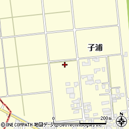 石川県羽咋郡宝達志水町子浦ぬ周辺の地図