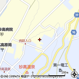 新潟県妙高市田口193周辺の地図