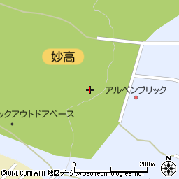 池の平温泉スキー場周辺の地図