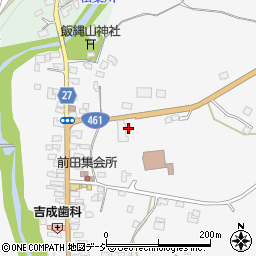 栃木県大田原市前田203周辺の地図