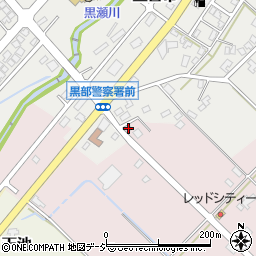 富山県黒部市新天1878周辺の地図