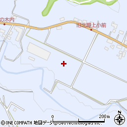 栃木県大田原市北野上周辺の地図