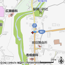 栃木県大田原市前田203-1周辺の地図