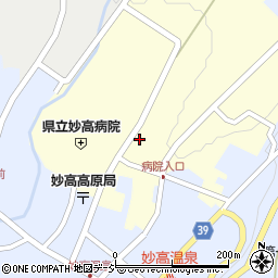 新潟県妙高市田口142周辺の地図