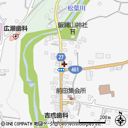 栃木県大田原市前田195-2周辺の地図