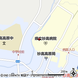 新潟県妙高市田口733周辺の地図