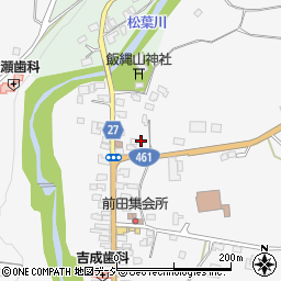 栃木県大田原市前田253周辺の地図