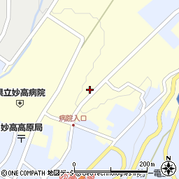 新潟県妙高市田口183周辺の地図