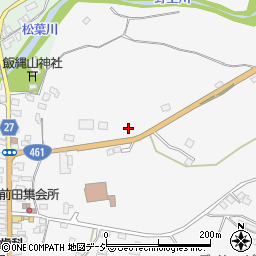 栃木県大田原市前田292周辺の地図