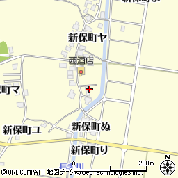 石川県羽咋市新保町ヤ5-2周辺の地図