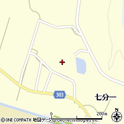 富山県氷見市七分一642周辺の地図