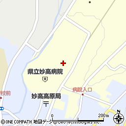 新潟県妙高市田口7-1周辺の地図