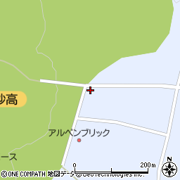 妙高温泉土地株式会社　池ノ平ろ過所周辺の地図