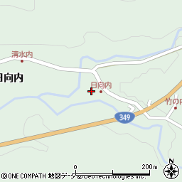 福島県東白川郡矢祭町宝坂岡野田周辺の地図