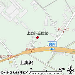 栃木県大田原市上奥沢586周辺の地図