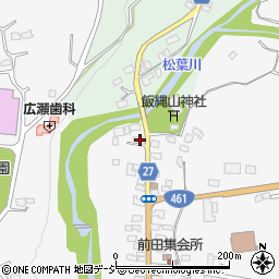 栃木県大田原市前田182周辺の地図