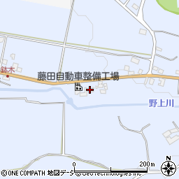 栃木県大田原市北野上977周辺の地図