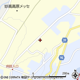 新潟県妙高市田口197周辺の地図
