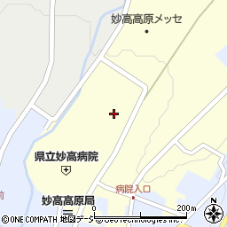 新潟県妙高市田口16周辺の地図