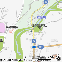 栃木県大田原市前田182-1周辺の地図