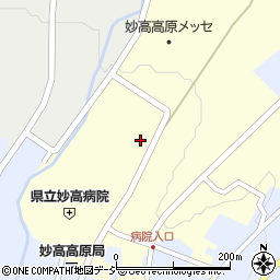 新潟県妙高市田口17周辺の地図