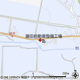 栃木県大田原市北野上979周辺の地図