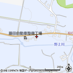 栃木県大田原市北野上969周辺の地図