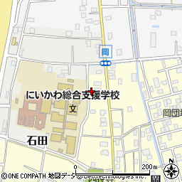 富山県黒部市石田6877-2周辺の地図