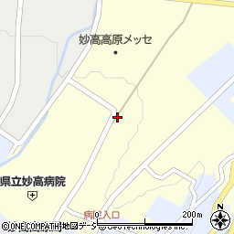 新潟県妙高市田口136周辺の地図