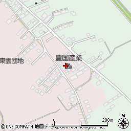 日本特産那須工場周辺の地図