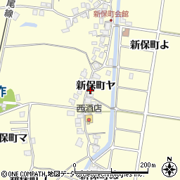 石川県羽咋市新保町ヤ31周辺の地図