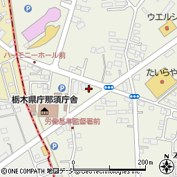 ファミリーマート大田原本町店周辺の地図