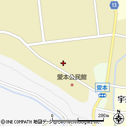 富山県黒部市宇奈月町愛本新2121周辺の地図