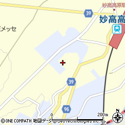 新潟県妙高市田口206周辺の地図