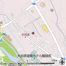 栃木県大田原市中田原641周辺の地図