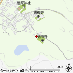 石川県羽咋郡宝達志水町菅原サ周辺の地図