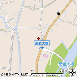 栃木県大田原市黒羽向町1060-1周辺の地図