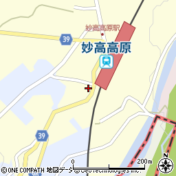 新潟県妙高市田口320周辺の地図