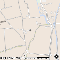 栃木県大田原市黒羽向町832-2周辺の地図