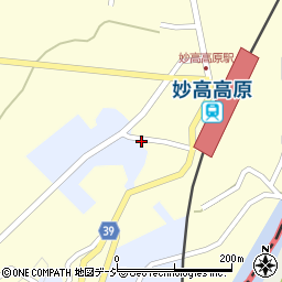 新潟県妙高市田口318-6周辺の地図