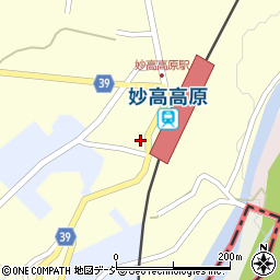 新潟県妙高市田口322周辺の地図