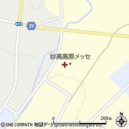 新潟県妙高市田口33周辺の地図