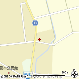 富山県黒部市宇奈月町愛本新1078周辺の地図
