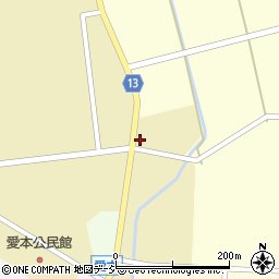 富山県黒部市宇奈月町愛本新1078-1周辺の地図