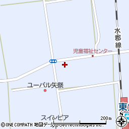 福島県東白川郡矢祭町東舘粧神場周辺の地図